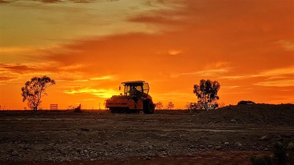 Harvest season agricultural vehicle