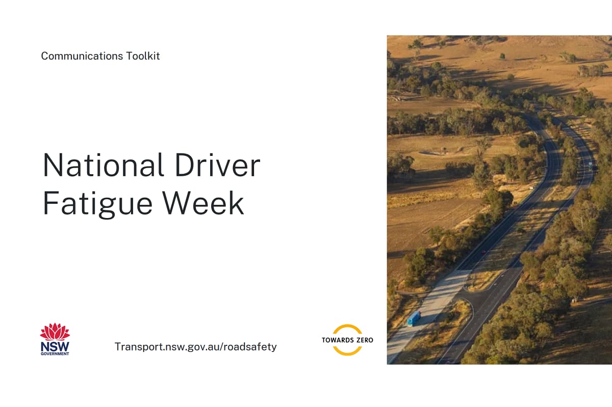 National driver fatigue week communications toolkit - cover image