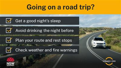 Road trip ready checklist tile 16:9