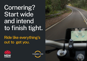 Cornering postcard