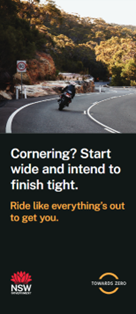 Cornering pull up banner