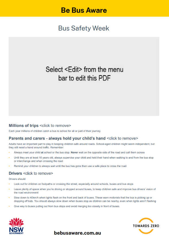 Editable template - thumbnail