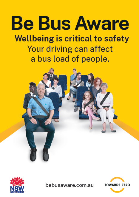 Operators A3 Poster - Be Bus Aware